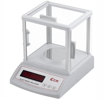 صورة ميزان دقيق (بريسجن) بحجرة زجاجية — دقة 0.001 جم (Precision Balance 0.001g with Glass Draft Shield) - واقف للتجارة صنعاء