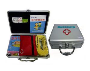 صورة حقيبة إسعافات أولية ألمنيوم مجهزة بالمستلزمات (First Aid Kit Aluminium Case with Medical Supplies) - واقف للتجارة صنعاء صورة حقيبة إسعافات أولية ألمنيوم مجهزة بالمستلزمات (First Aid Kit Aluminium Case with Medical Supplies) - واقف للتجارة صنعاء