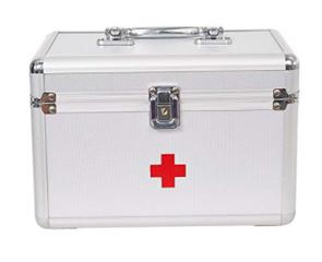 صورة صندوق إسعافات أولية ألمنيوم فارغ بمقبض وقفل (Empty Aluminium First Aid Box Case with Handle and Lock) - واقف للتجارة صنعاء صورة صندوق إسعافات أولية ألمنيوم فارغ بمقبض وقفل (Empty Aluminium First Aid Box Case with Handle and Lock) - واقف للتجارة صنعاء
