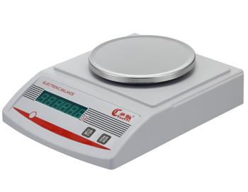 صورة ميزان إلكتروني مخبري بمنصة مكشوفة (دقة 0.01 جم) (Electronic Balance Laboratory Digital Weighing Scale 0.01g) - واقف للتجارة صنعاء