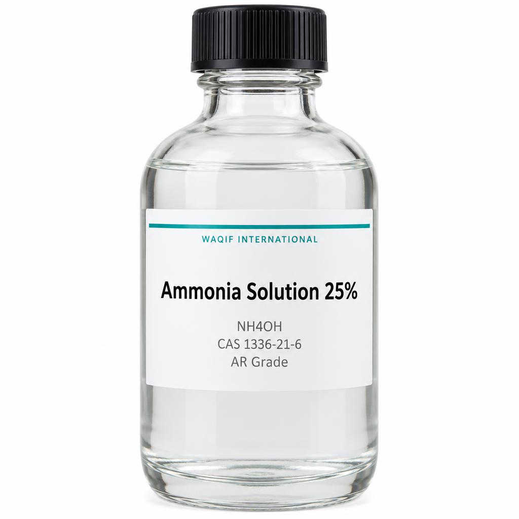 صورة محلول الأمونيا 25% (ماء النشادر) (Ammonia Solution 25%) - واقف للتجارة صنعاء