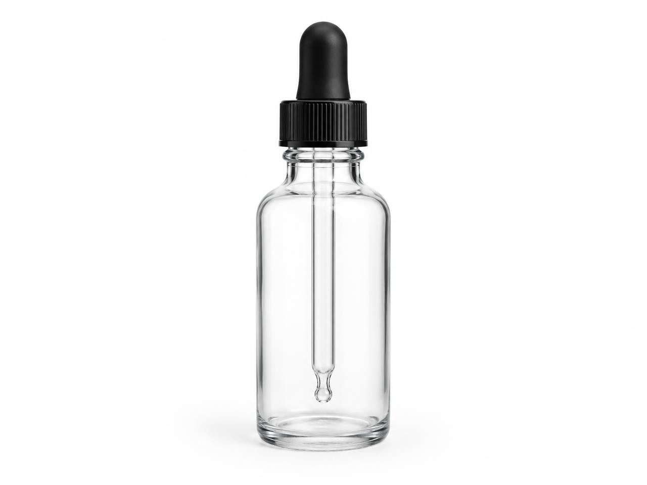صورة زجاجة قطارة شفافة 10 مل (Clear Dropper Bottle 10 ml) - واقف للتجارة صنعاء صورة زجاجة قطارة شفافة 10 مل (Clear Dropper Bottle 10 ml) - واقف للتجارة صنعاء