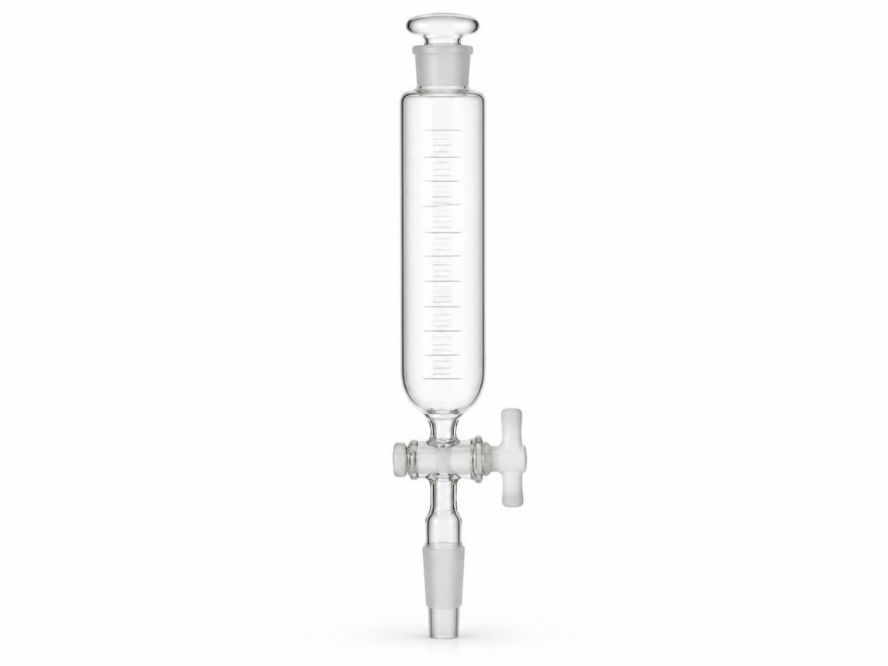 صورة قمع تقطير بمحبس 50 مل (Dropping Funnel with Stopcock 50 ml) - واقف للتجارة صنعاء صورة قمع تقطير بمحبس 50 مل (Dropping Funnel with Stopcock 50 ml) - واقف للتجارة صنعاء
