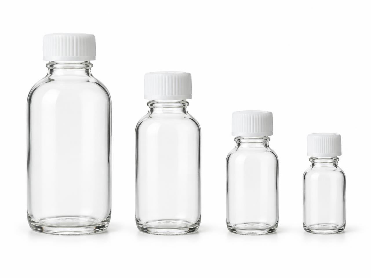 صورة زجاجة فارغة بغطاء 30 مل (Empty Glass Bottle with Cap 30 ml) - واقف للتجارة صنعاء صورة زجاجة فارغة بغطاء 30 مل (Empty Glass Bottle with Cap 30 ml) - واقف للتجارة صنعاء