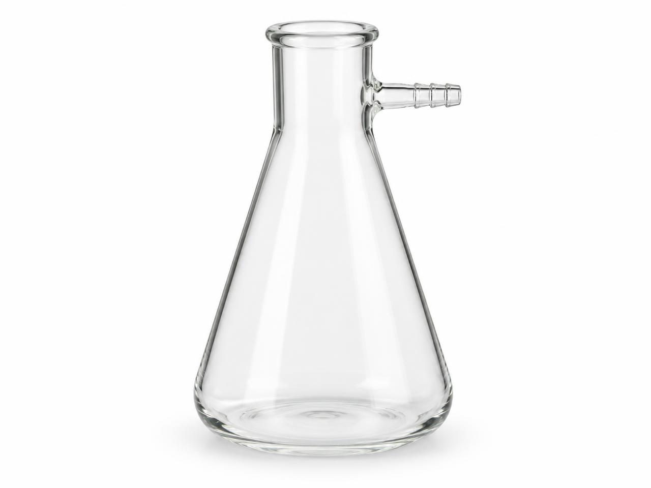 صورة كونيكل فلاسك بفتحة جانبية (دورق ترشيح) 100 مل (Buchner Filtering Flask with Side Arm 100 ml) - واقف للتجارة صنعاء صورة كونيكل فلاسك بفتحة جانبية (دورق ترشيح) 100 مل (Buchner Filtering Flask with Side Arm 100 ml) - واقف للتجارة صنعاء