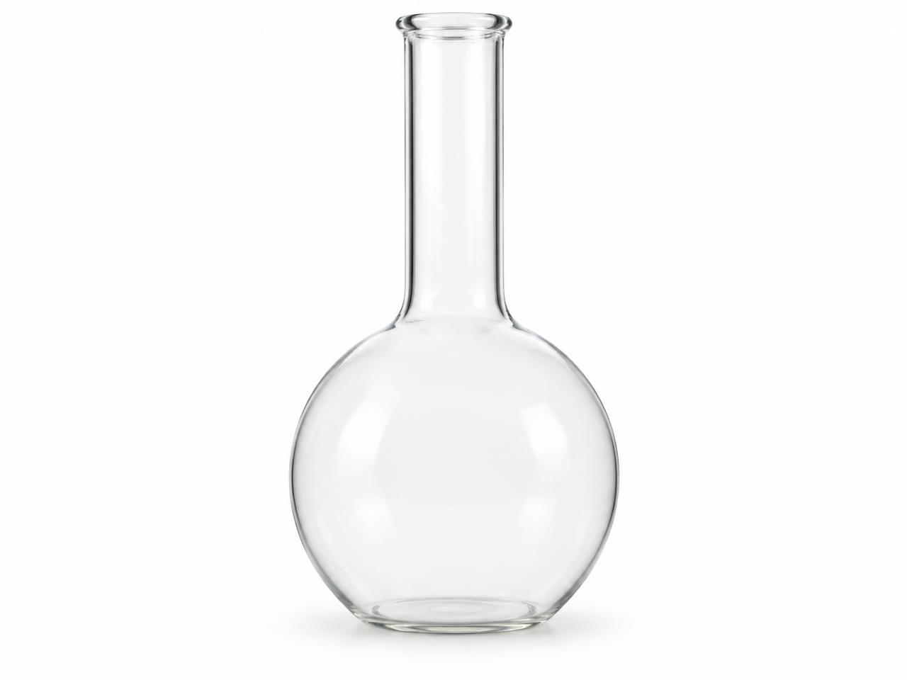 صورة دورق كروي بقاعدة 50 مل (Flat Bottom Boiling Flask 50 ml) - واقف للتجارة صنعاء صورة دورق كروي بقاعدة 50 مل (Flat Bottom Boiling Flask 50 ml) - واقف للتجارة صنعاء