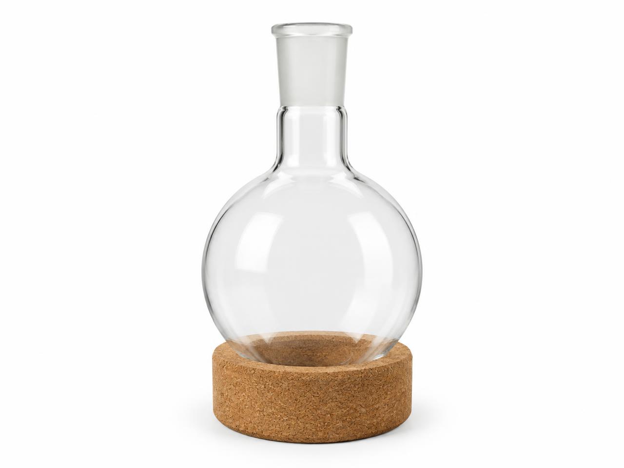 صورة دورق مكثف برأس مصنفر 50 مل (Round Bottom Flask with Ground Joint 50 ml) - واقف للتجارة صنعاء صورة دورق مكثف برأس مصنفر 50 مل (Round Bottom Flask with Ground Joint 50 ml) - واقف للتجارة صنعاء