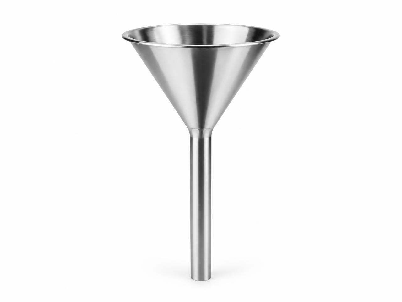صورة قمع ستانلس ستيل (Stainless Steel Funnel) - واقف للتجارة صنعاء صورة قمع ستانلس ستيل (Stainless Steel Funnel) - واقف للتجارة صنعاء