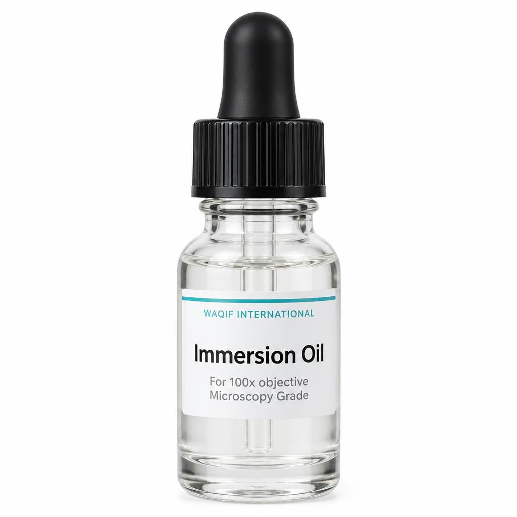 صورة زيت الغمر المجهري (Immersion Oil) (Microscope Immersion Oil) - واقف للتجارة صنعاء