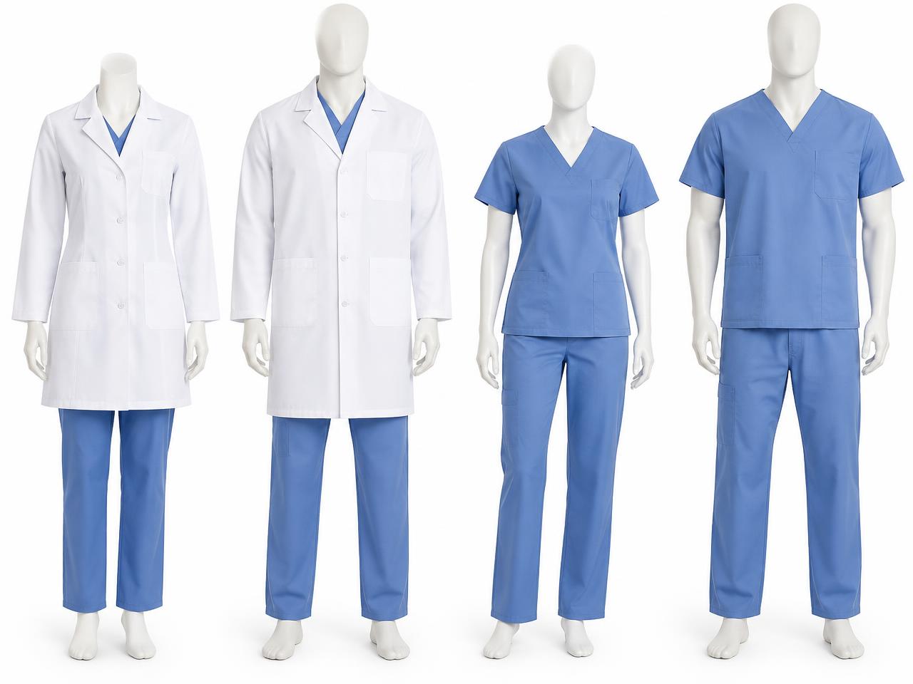 صورة بالطو طبي أبيض (White Doctor Lab Coat) - واقف للتجارة صنعاء صورة بالطو طبي أبيض (White Doctor Lab Coat) - واقف للتجارة صنعاء