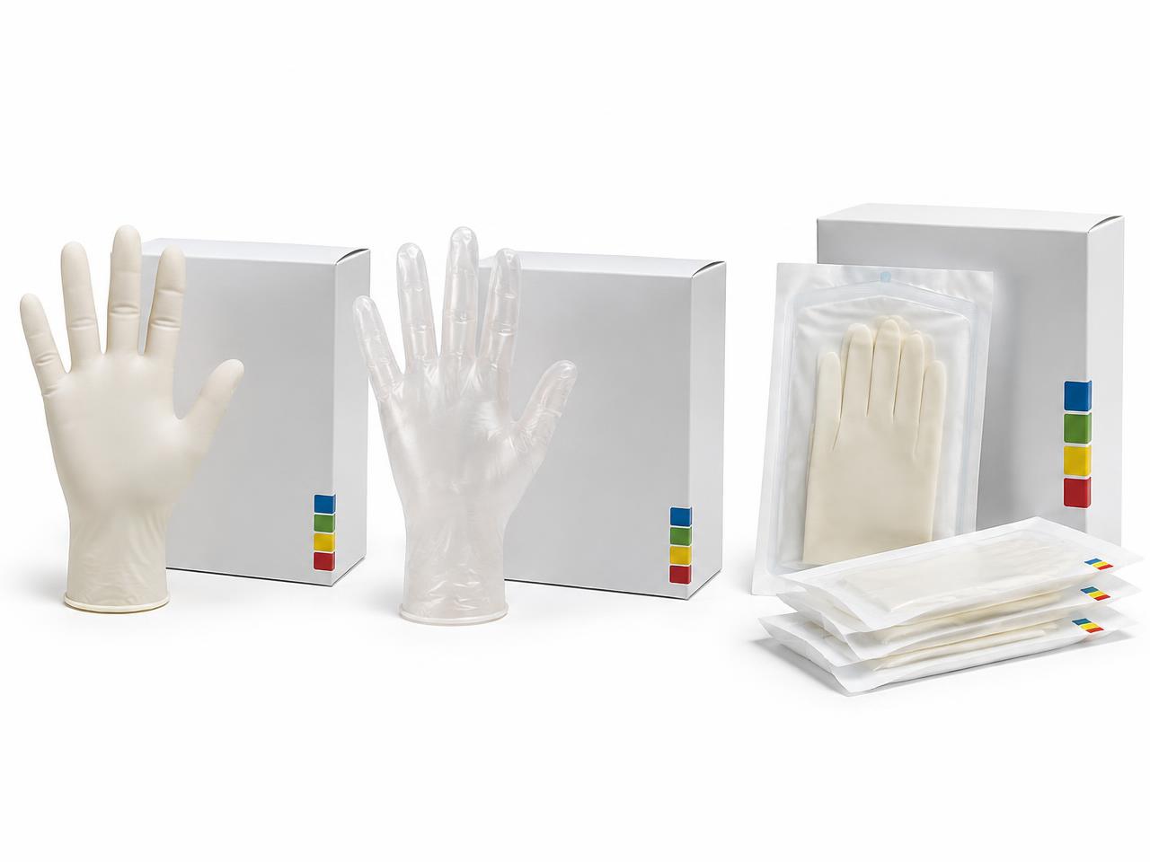 صورة قفازات فحص لاتكس (Latex Examination Gloves) - واقف للتجارة صنعاء صورة قفازات فحص لاتكس (Latex Examination Gloves) - واقف للتجارة صنعاء