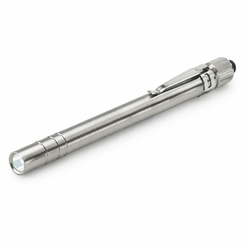 صورة تورش طبي (قلم إضاءة للفحص) (Medical Penlight Diagnostic Torch Stainless Steel) - واقف للتجارة صنعاء صورة تورش طبي (قلم إضاءة للفحص) (Medical Penlight Diagnostic Torch Stainless Steel) - واقف للتجارة صنعاء