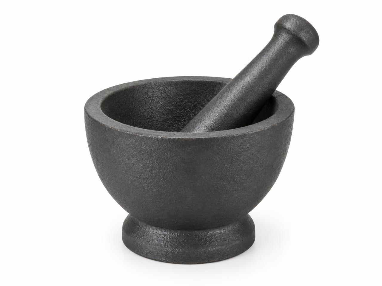 صورة مورتر حديد مع المدق (Iron Mortar with Pestle) - واقف للتجارة صنعاء صورة مورتر حديد مع المدق (Iron Mortar with Pestle) - واقف للتجارة صنعاء