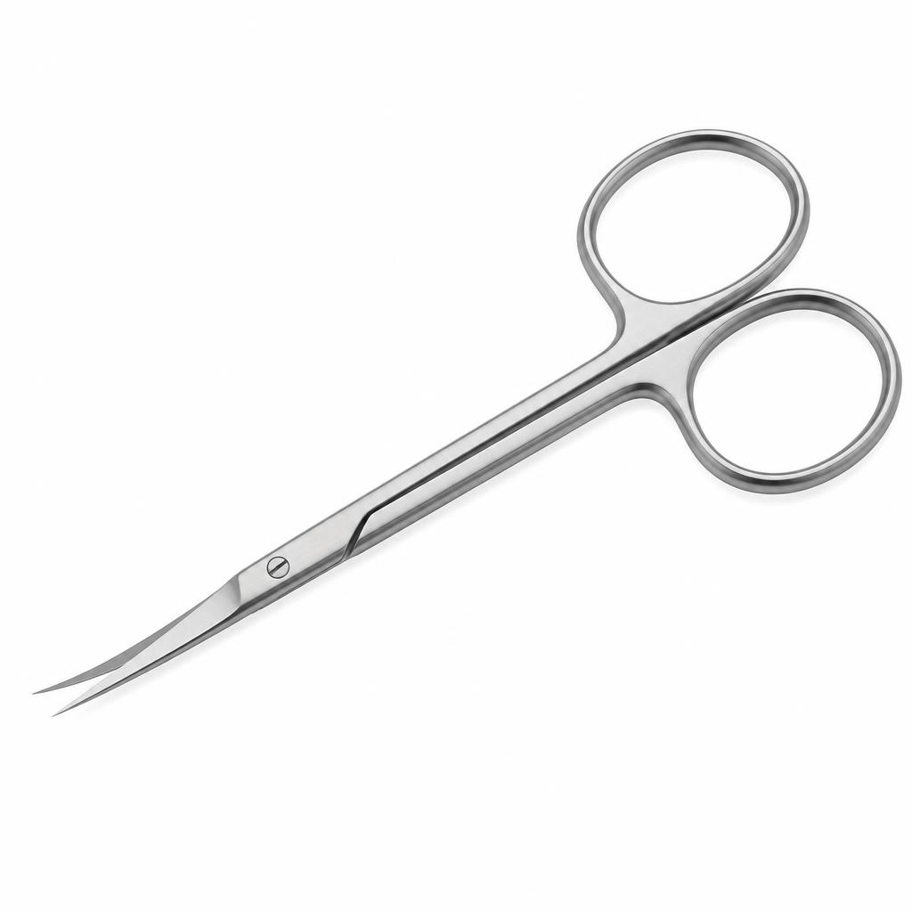 صورة مقص منحني نحيف 11 سم — الريان (Curved Slim Scissors 11 cm — Al-Rayan) - واقف للتجارة صنعاء صورة مقص منحني نحيف 11 سم — الريان (Curved Slim Scissors 11 cm — Al-Rayan) - واقف للتجارة صنعاء