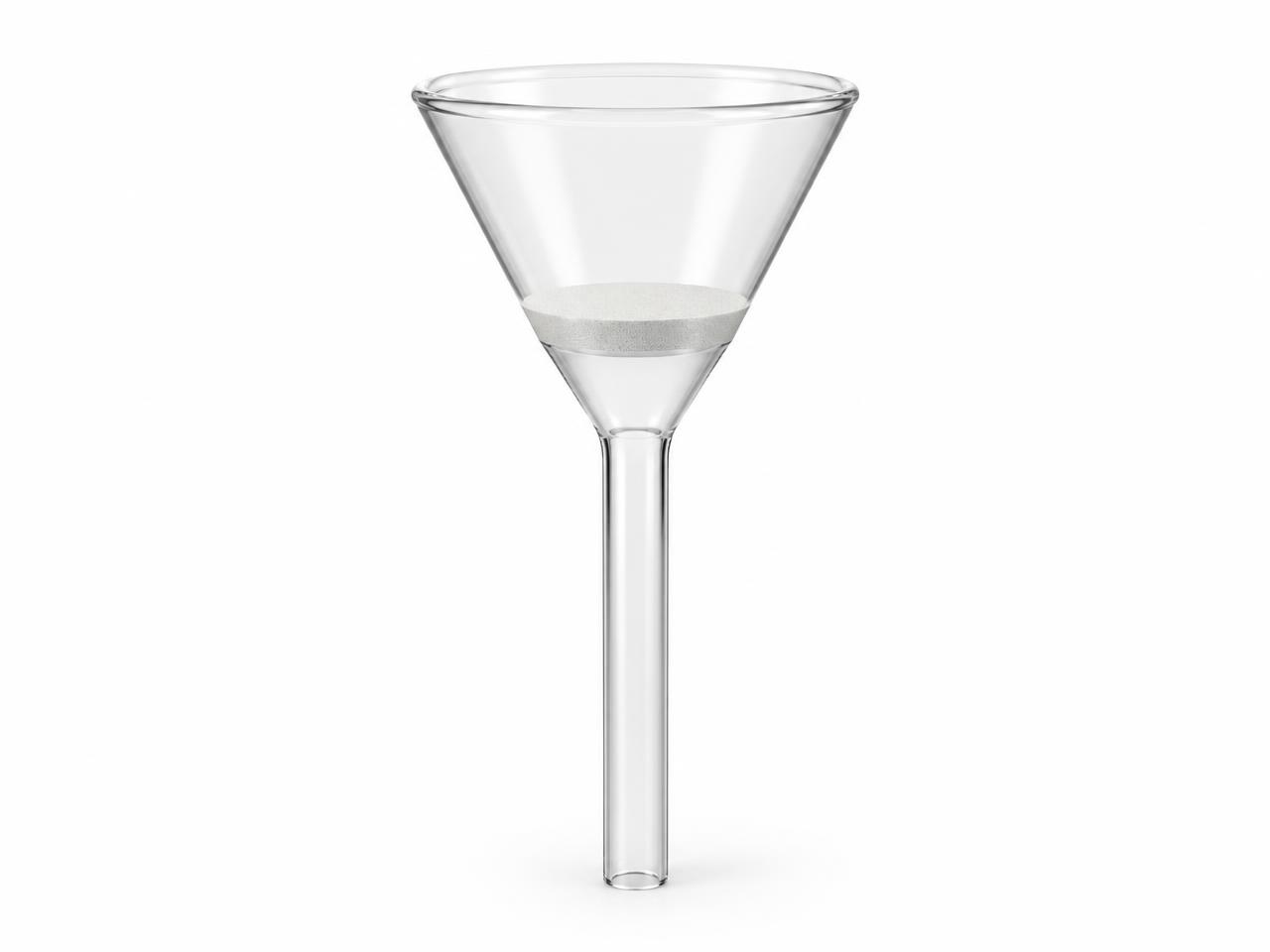 صورة قمع ترشيح زجاجي بقرص ملبّد (Sintered Glass Filter Funnel) - واقف للتجارة صنعاء صورة قمع ترشيح زجاجي بقرص ملبّد (Sintered Glass Filter Funnel) - واقف للتجارة صنعاء